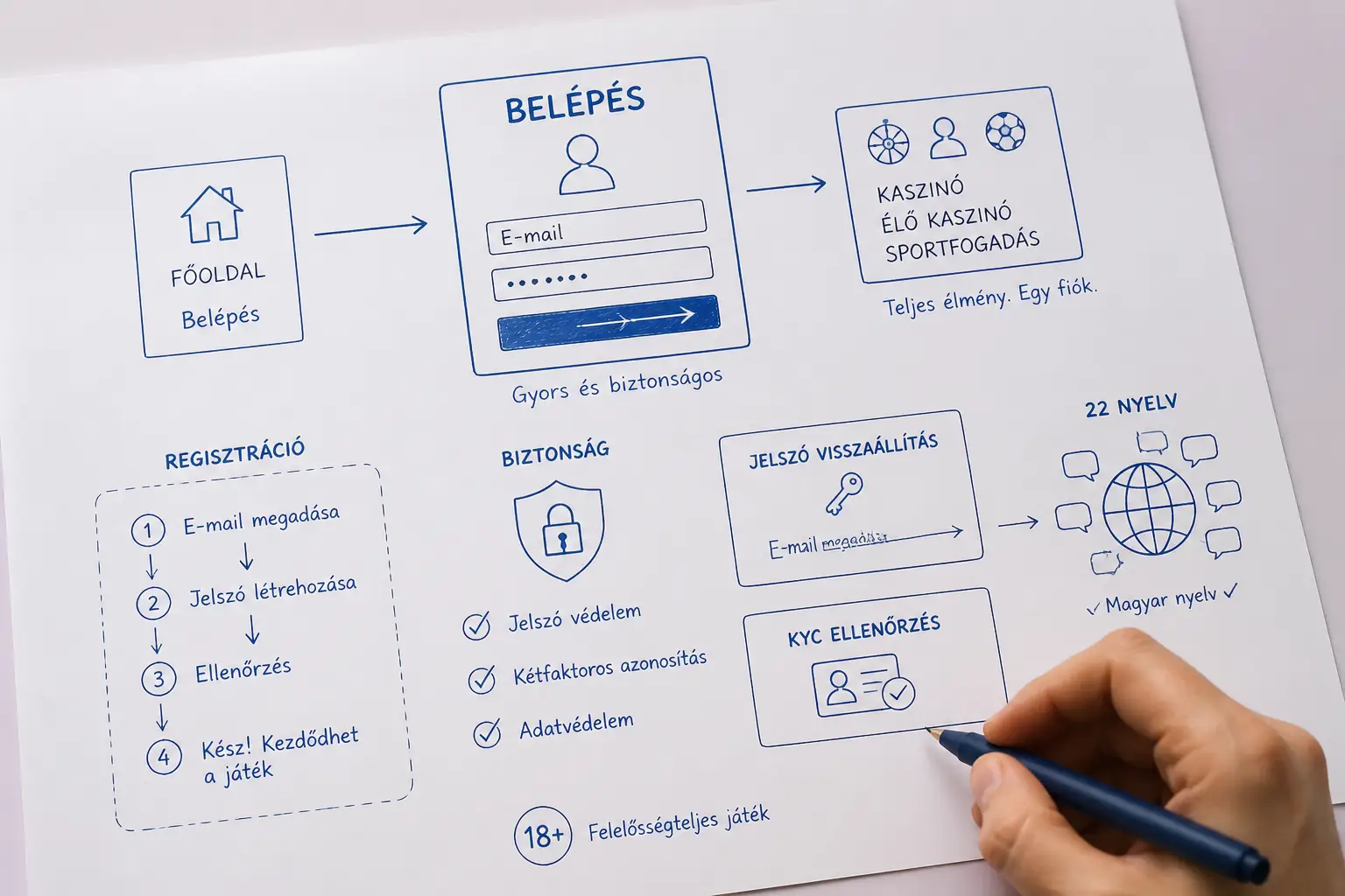 BassBet bejelentkezés visual guide for BassBet Casino